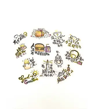 毛毛聊 CinGaryee 聖經金句貼紙 Vol.2