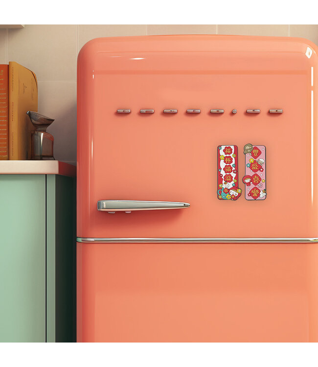 軟膠磁鐵—福杯滿溢