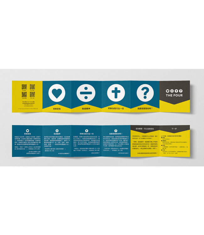 The Four 福音摺頁（10張1包）