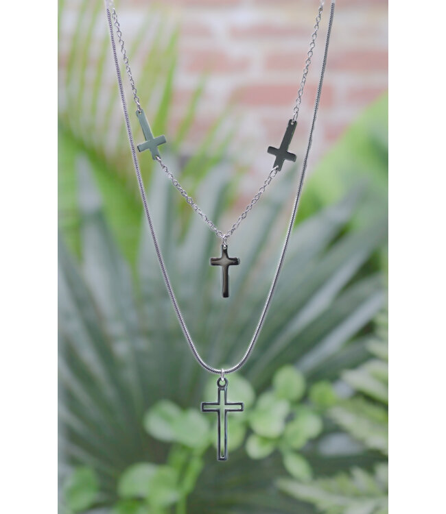 Stainless Steel Collection - 18'' Double Chain Necklace | 18" 不銹鋼雙項鍊