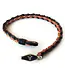 Leather Bracelet Collection - Braided Cross Bracelet | 真皮編織十字架手鍊