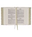 Sage Green Floral Hardcover Amelia Collection Large Print King James Version Note-taking Bible - Luke 22:42