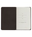 Strength and Defense Lion Walnut-Brown Faux Leather Hardcover Notebook with Elastic Band Closure - Exodus 15:2 | 仿皮精裝筆記簿，附鬆緊帶封口