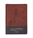 I Have Made You Brown Journal with Zipper Closure - Isa 46:4 | 拉鍊式仿皮面筆記本