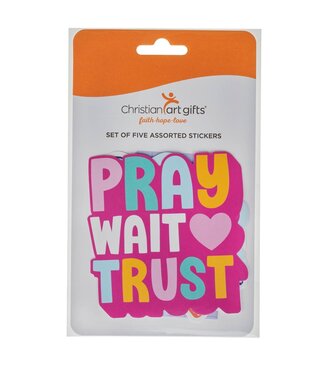Christian Art Gifts Shine for Jesus Sticker Set | 防水貼紙套裝