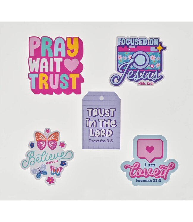 Shine for Jesus Sticker Set | 防水貼紙套裝