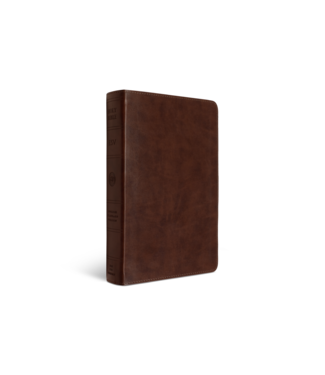 Crossway ESV Large Print Personal Size Bible, Red Letter - TruTone, Chestnut