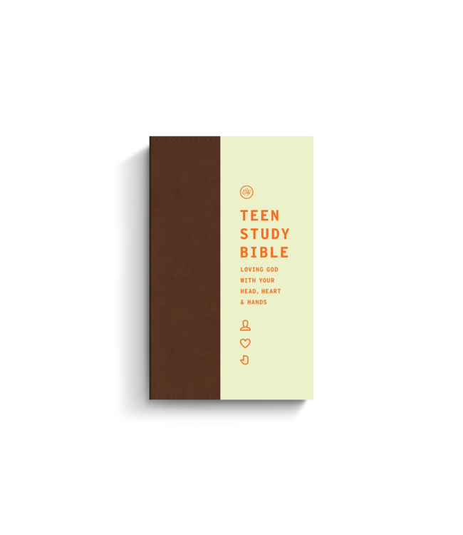 ESV Teen Study Bible - TruTone, Burnt Sienna