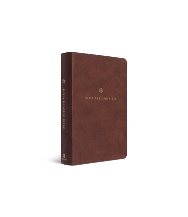 ESV Daily Reading Bible: A Guided Journey through God's Word - TruTone, Brown