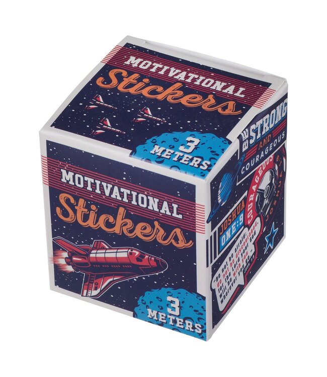 Be Strong and Courageous Sticker Roll - Joshua 1:9 | 貼紙卷