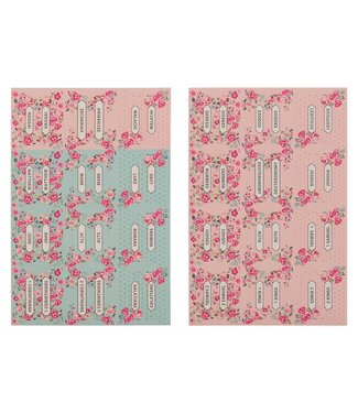 Christian Art Gifts Pink and Blue Old and New Testament Bible Indexing Tabs