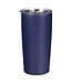 Strong and Courageous Navy Blue Stainless Steel Travel Tumbler - Joshua 1:9 | 不銹鋼旅行水杯