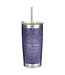 Noble Things Lavender Floral Stainless Steel Tumbler - Proverbs 31:29 | 不銹鋼旅行杯