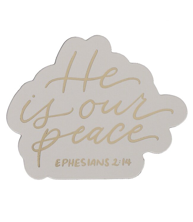 He is Our Peace Magnet - Ephesians 2:14 | 冰箱貼