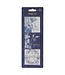 Love, Grace, Faith Blue Floral Tile Magnet Set | 冰箱貼套裝