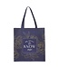 Be Still Navy Reusable Non-woven Shopping Tote Bag - Psalm 46:10 | 不織布環保袋