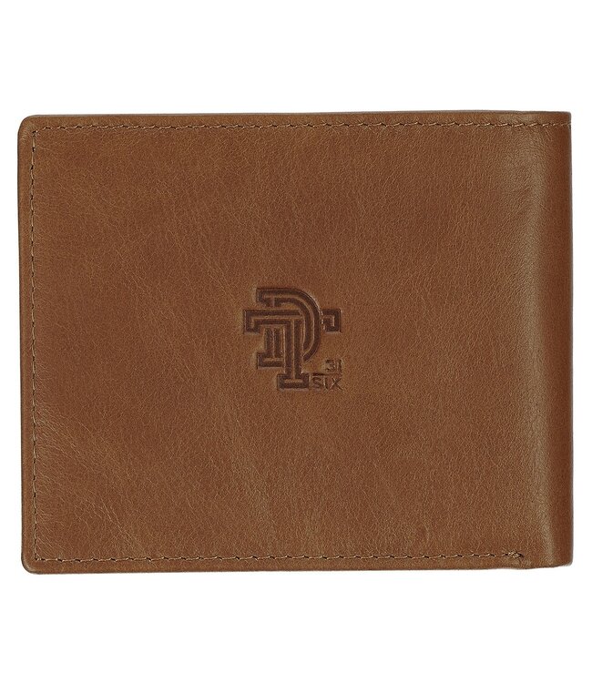 Be Strong and Steadfast Chestnut Brown Full Grain Leather Wallet - Deuteronomy 31:6 | 真皮皮革錢包