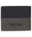 Walk by Faith Black and Gray Full Grain Leather Wallet - 2 Corinthians 5:7 | 真皮皮革錢包