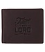 Trust in the Lord Dark Brown Full Grain Leather Wallet - Proverbs 3:5 | 真皮皮革錢包