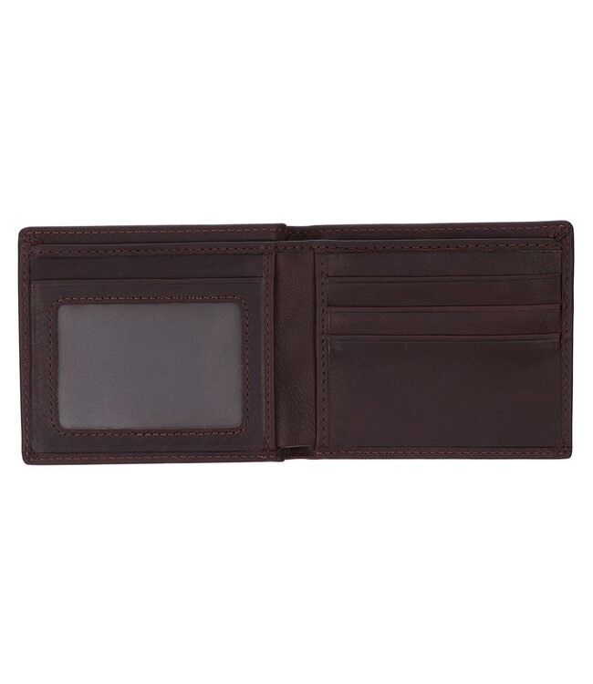 Trust in the Lord Dark Brown Full Grain Leather Wallet - Proverbs 3:5 | 真皮皮革錢包