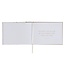 Love Ivory Faux Leather Medium Guest Book | 仿皮中型嘉賓留言簿