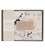Love Ivory Faux Leather Medium Guest Book | 仿皮中型嘉賓留言簿