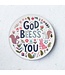 吸水杯墊：God Bless You