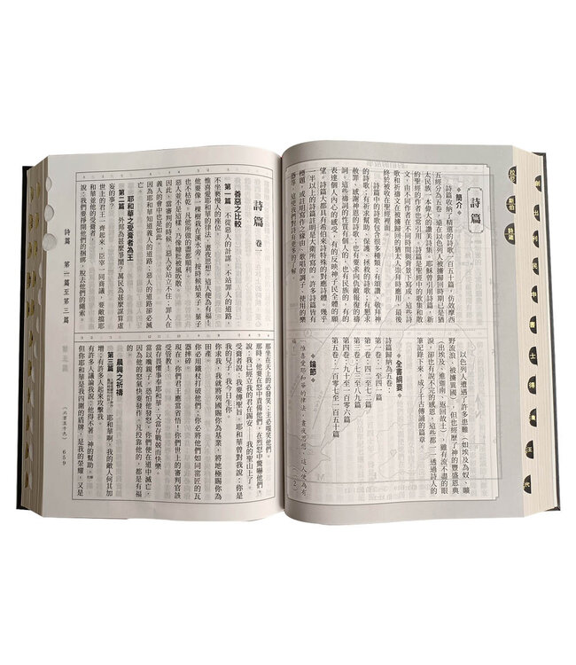 聖經．和合本．大字精裝索引紅字版．黑面金邊百年版