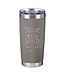 Trust In The LORD Taupe Stainless Steel Mug - Proverbs 3:5 | 不鏽鋼旅行水杯