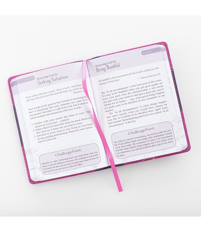 365 Days to Knowing God for Girls Devotional