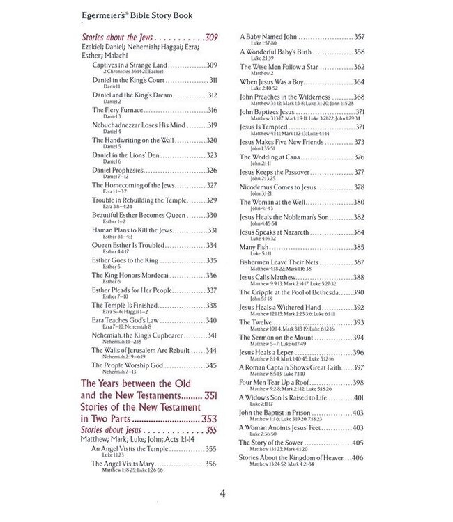 Egermeier's Bible Story Book, Hardcover