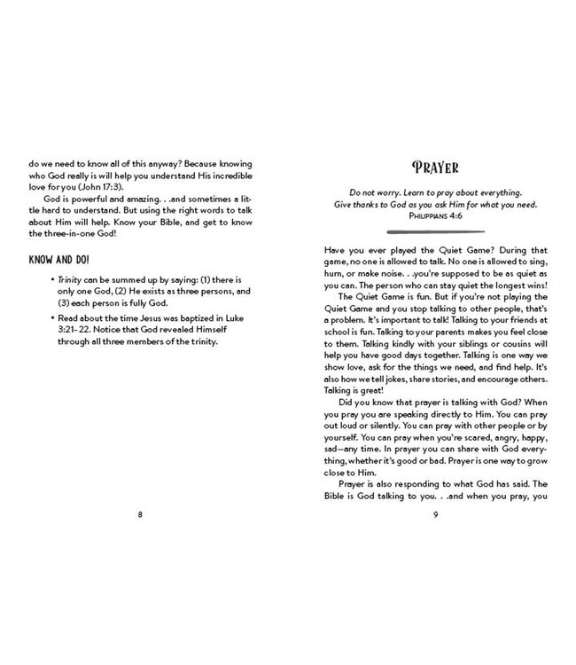 Know Your Bible: Devotions for Kids