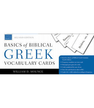 Zondervan Basics Of Biblical Greek Vocabulary Cards (2nd Edition)