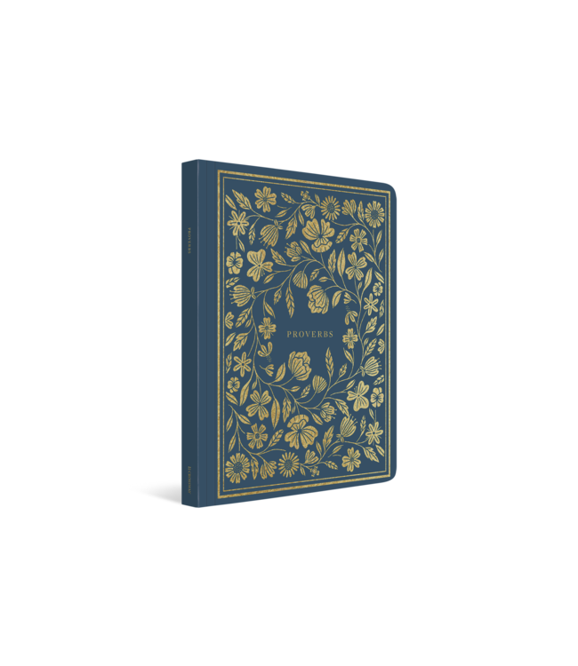 ESV Illuminated Scripture Journal: Proverbs-Blue Softcover