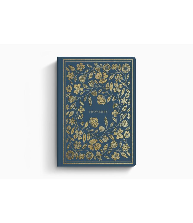 ESV Illuminated Scripture Journal: Proverbs-Blue Softcover