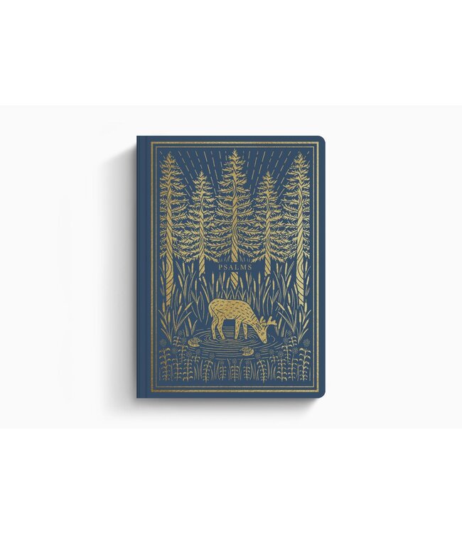ESV Illuminated Scripture Journal: Psalms-Blue Softcover
