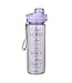 Trust in the Lord Purple BPA-free Plastic Water Bottle | 塑膠便攜水瓶