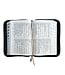 聖經．和合本．7系列．黑色麂皮拉鍊索引