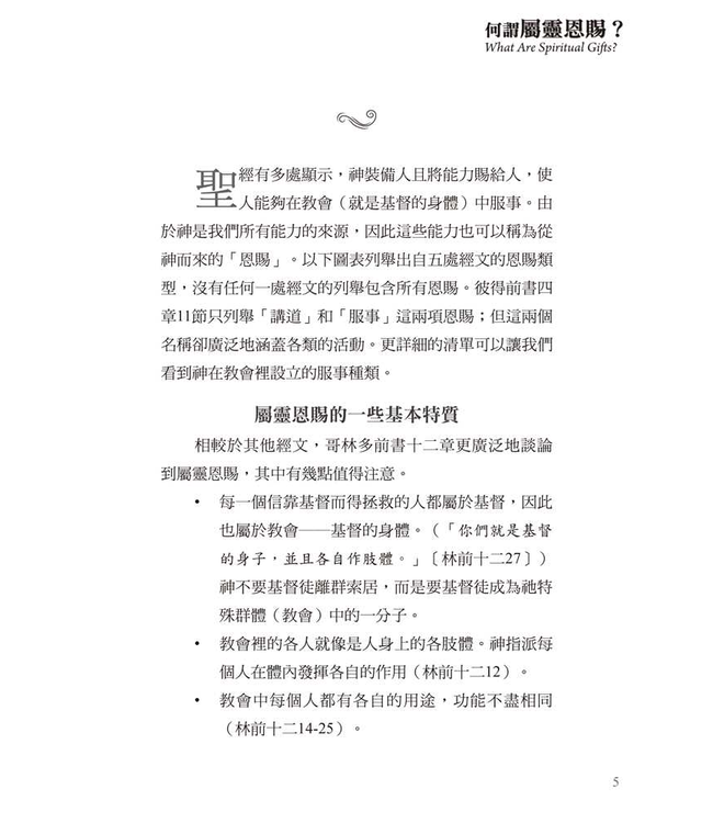 基要信仰小冊系列：《何謂屬靈恩賜？》| What are Spiritual Gifts?