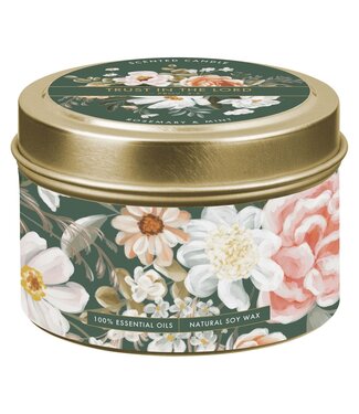 Christian Art Gifts Trust in the Lord Rosemary and Mint Candle in a Tin - Proverbs 3:5 | 罐裝香薰蠟燭 ——迷迭香薄荷