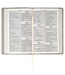 Taupe Floral Faux Leather King James Version Gift Edition Bible