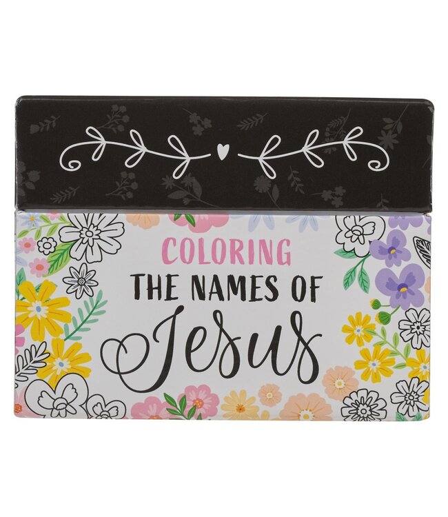 Coloring the Names of Jesus Boxed Cards | 耶穌名字——盒裝填色卡