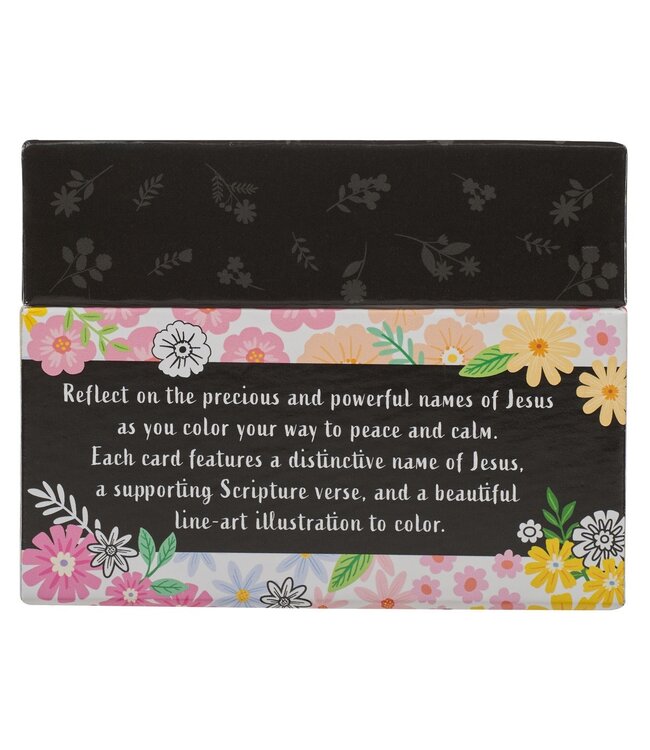 Coloring the Names of Jesus Boxed Cards | 耶穌名字——盒裝填色卡