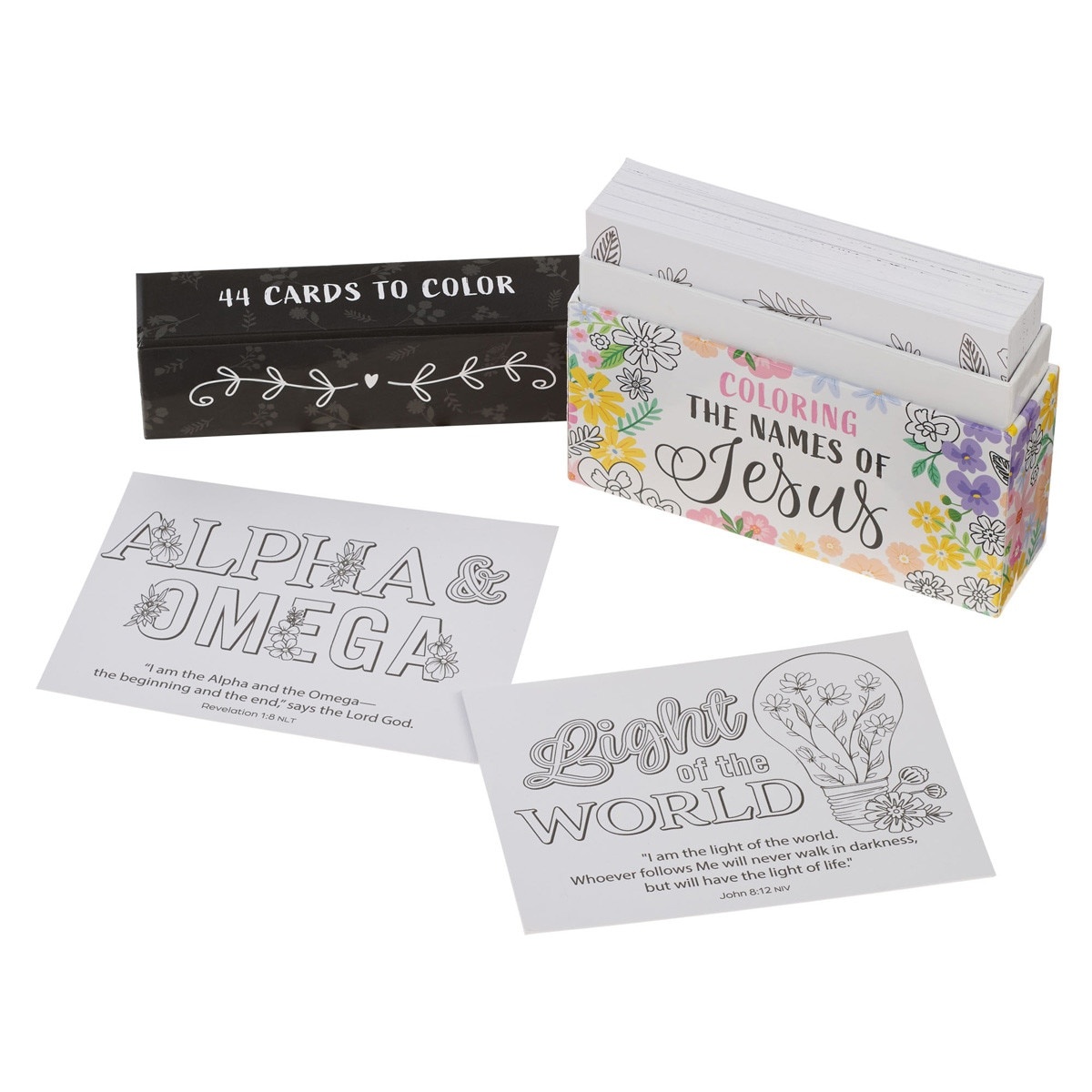 Coloring the Names of Jesus Boxed Cards - 天道北美網路書房 U.S. Tien Dao Books