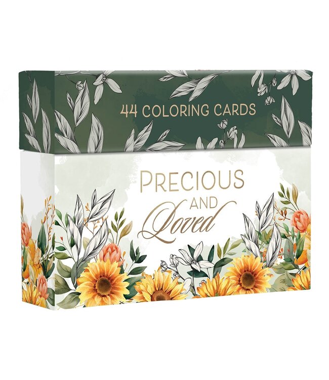 Precious and Loved Boxed Coloring Cards