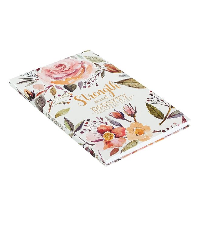 Strength and Dignity Flexcover Journal - Proverbs 31:25 | 軟面仿皮筆記本