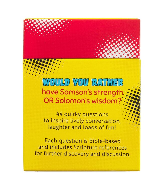 Would You Rather Boxed Card Game