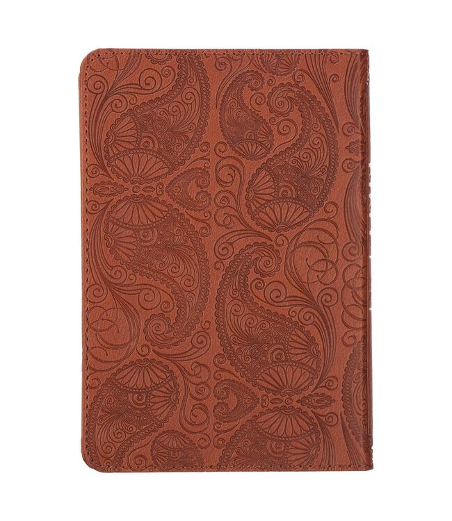 Toffee Brown Faux Leather King James Version Pocket Bible