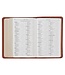 Toffee Brown Faux Leather King James Version Pocket Bible