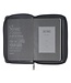 Gray Lion Faux Leather King James Version Pocket Bible with Zipper Closure
